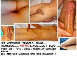Dit tengere...dunne...haarloos...lijfje....zoekt zijn vaste Dokter , Masseur