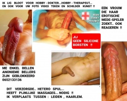 Verzorgd..tenger...haarloos...hetero - spul...zoekt hobby masseur
