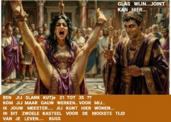 Meester heeft plaats voor slank..Slavinne-Kutje 21 tot 35